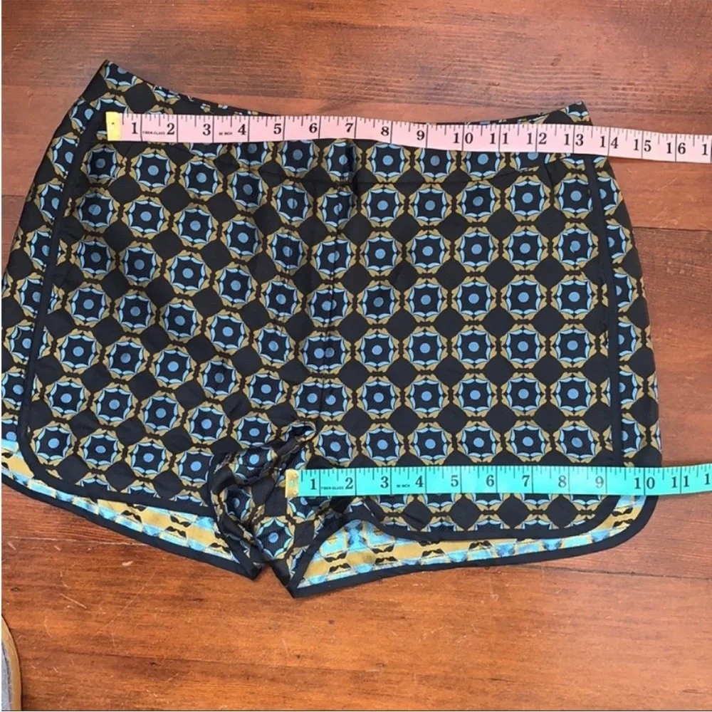 NWT J. Crew Collection Silk Tile Jacquard Shorts